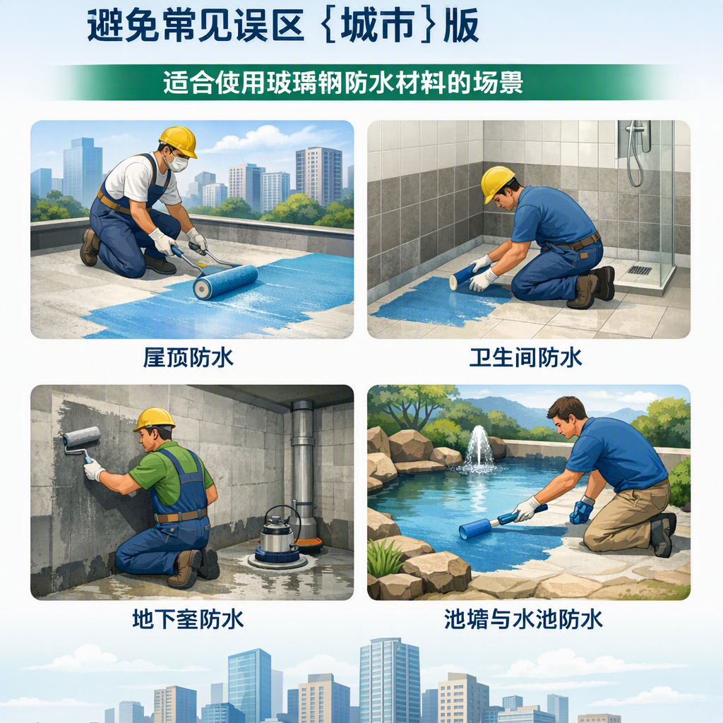 玻璃钢防水材料施工注意事项,避免常见误区 温州 版