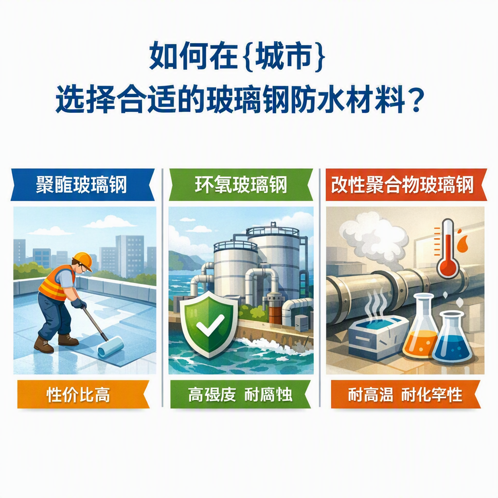 如何在温州选择合适的玻璃钢防水材料?