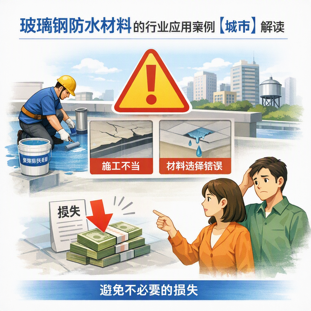 玻璃钢防水材料的行业应用案例,温州解读