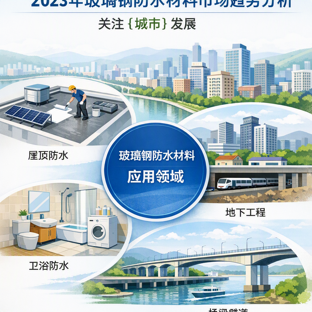 2023年玻璃钢防水材料市场趋势分析,关注 温州 发展