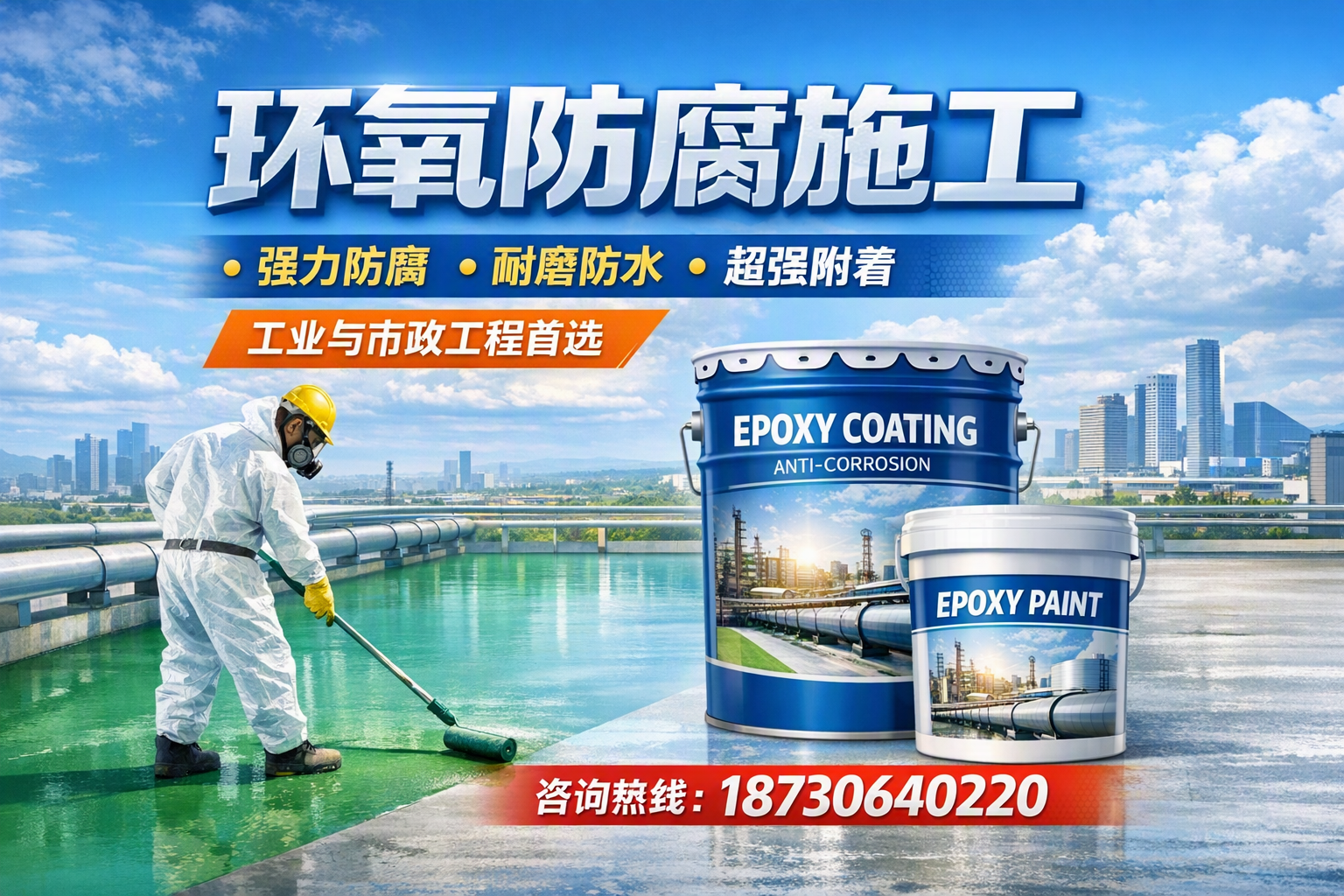 在 温州 进行环氧防腐施工的注意事项