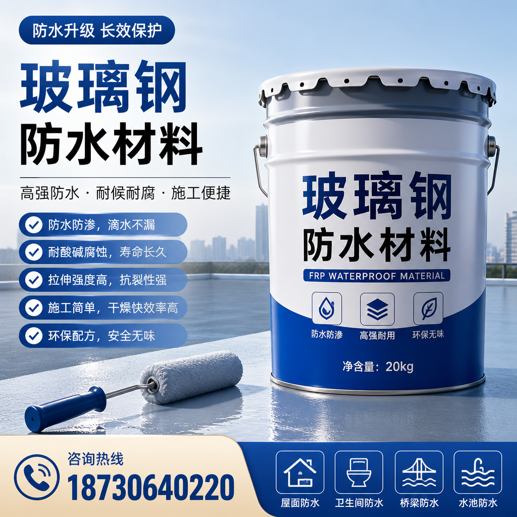 专家解析:玻璃钢防水材料的市场前景分析在 温州